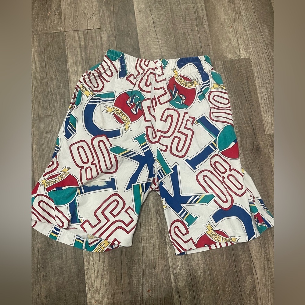 Original Jams Jams World Cotton Shorts Wild Print 11/12 S Y2k 90s Rag Surf